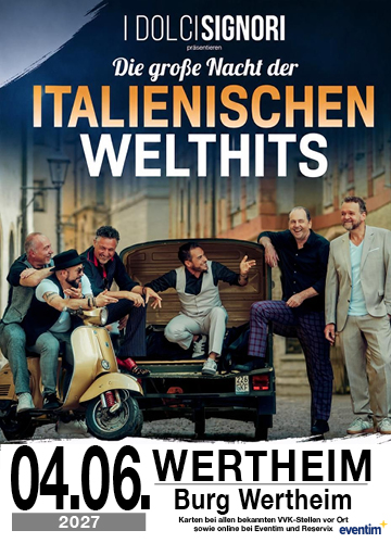 I Dolci Signori, 04.06. Wertheim Burg Open Air
